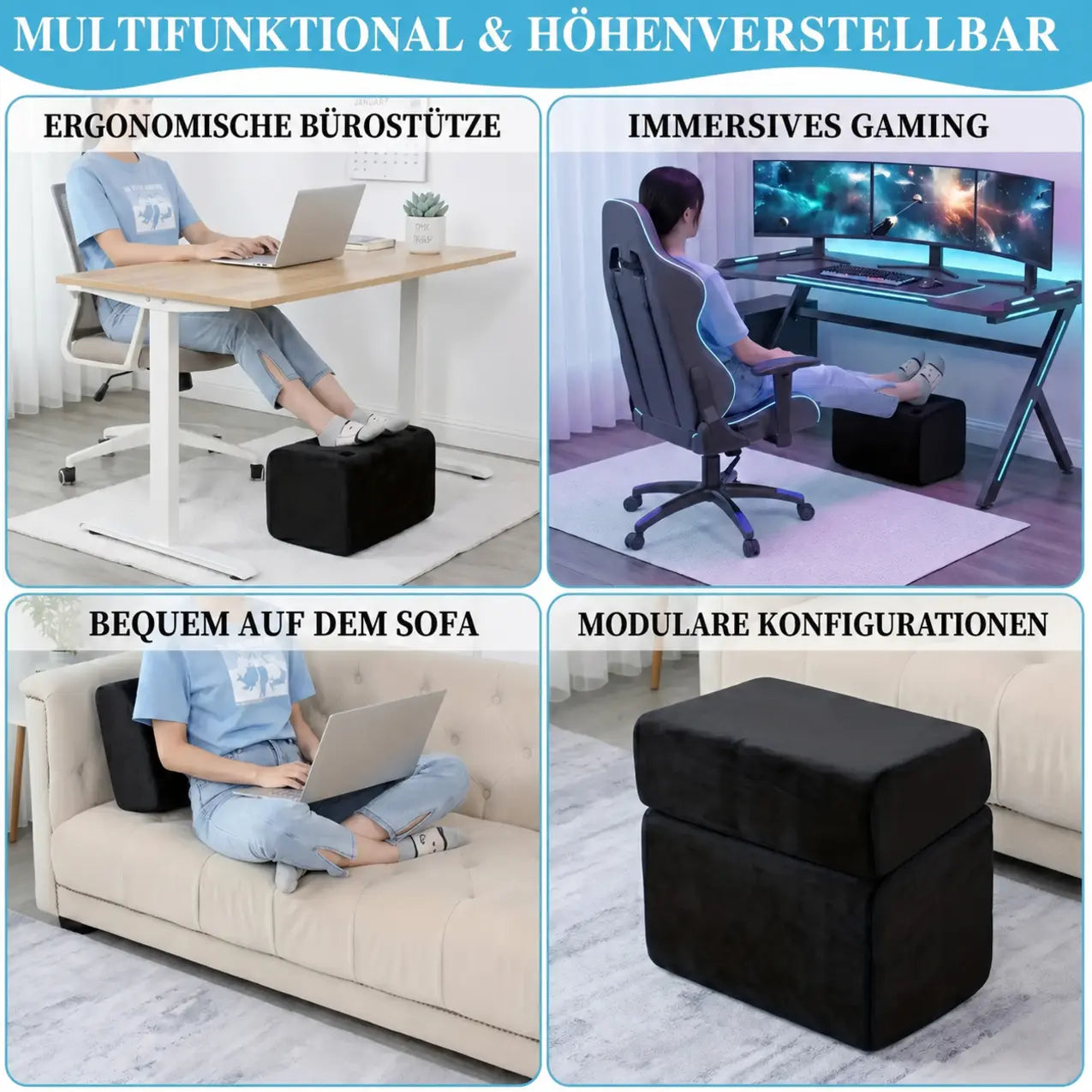Funktioniert überall, wo Sie sitzen