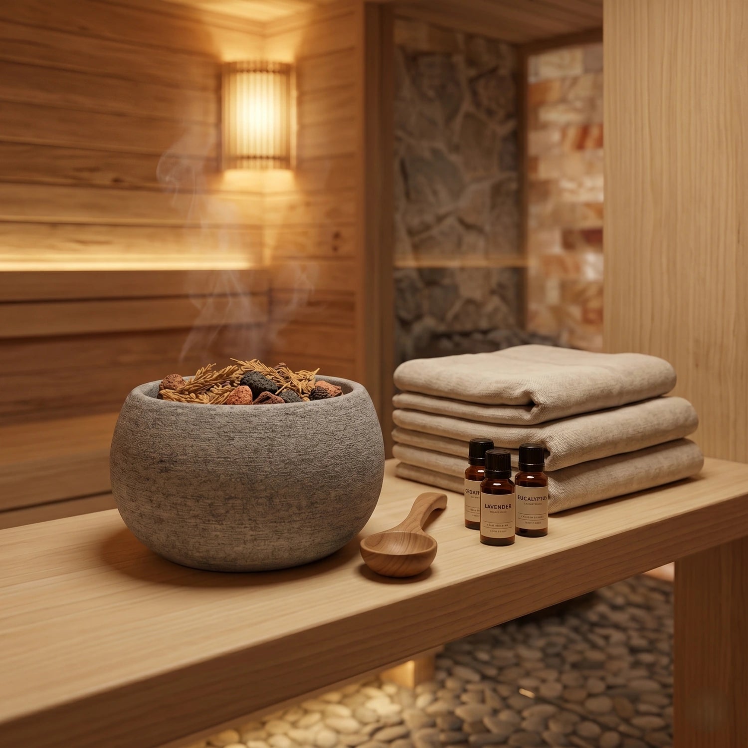 Holen Sie sich Spa-Atmosphäre nach Hause