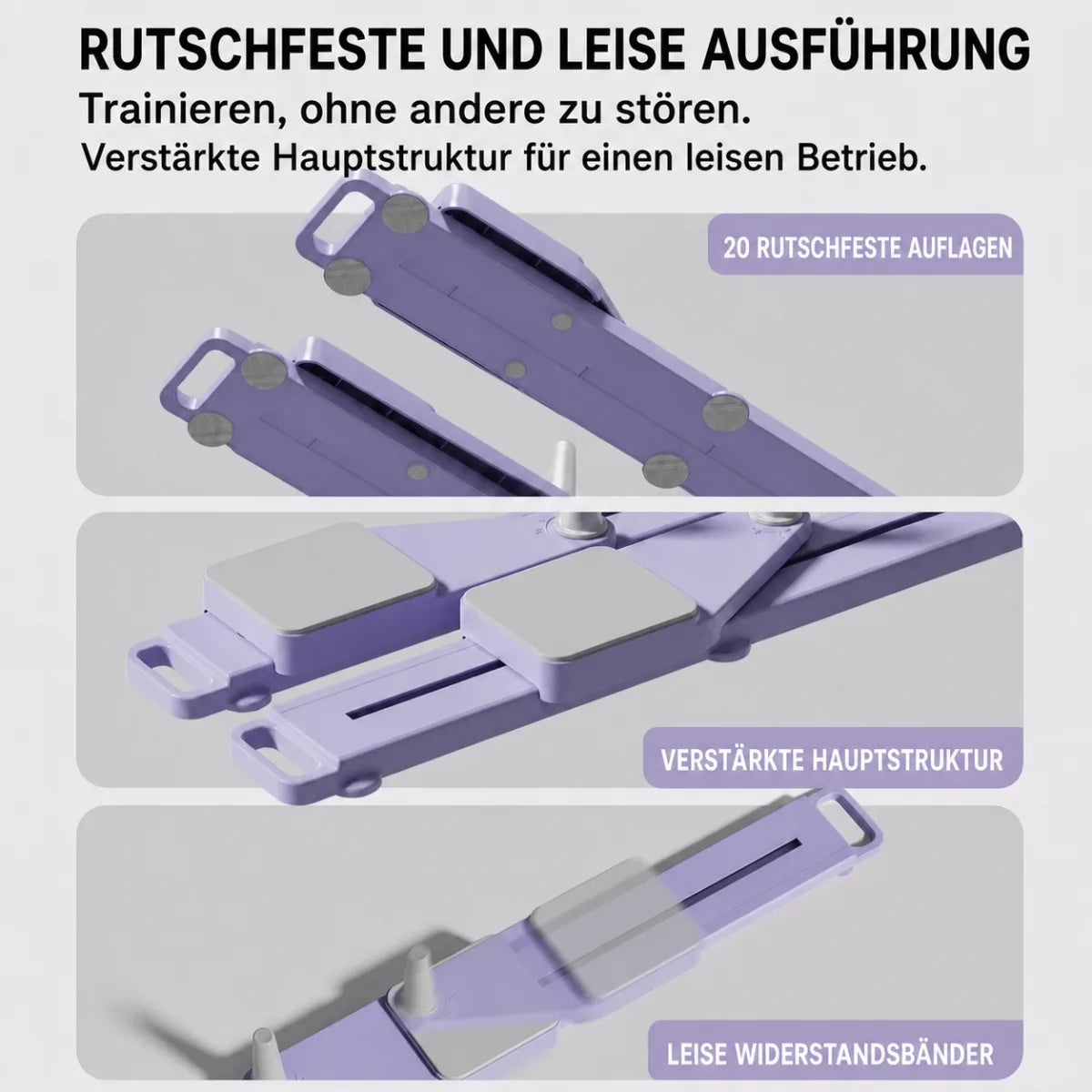 Bequemes Pilates-Bauchmuskelbrett