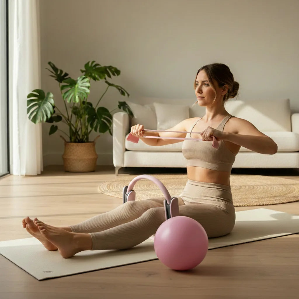 Vielseitiges Pilates-Fitness-Set