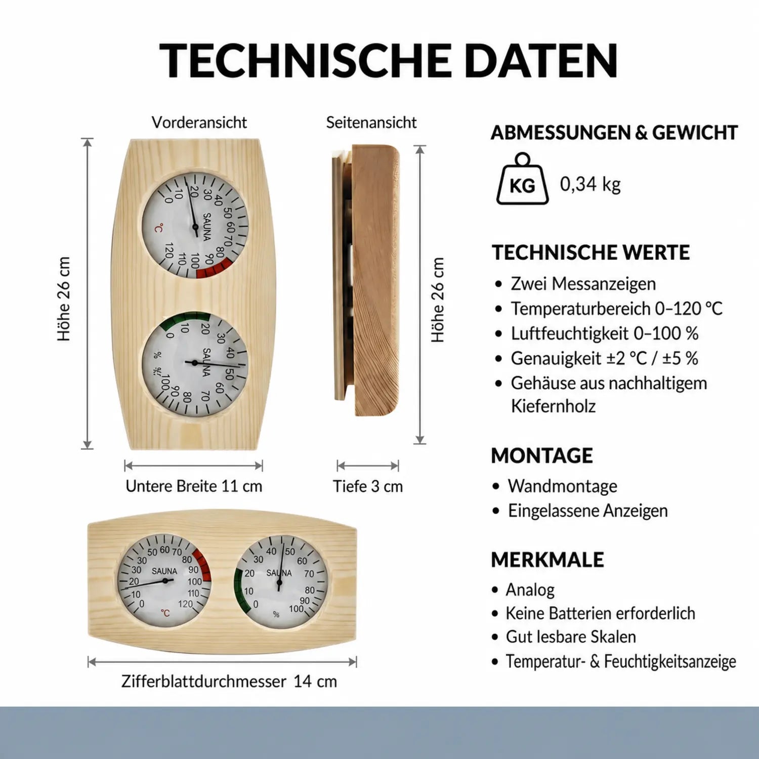 Einfache Montage und aufgeräumte Platzierung