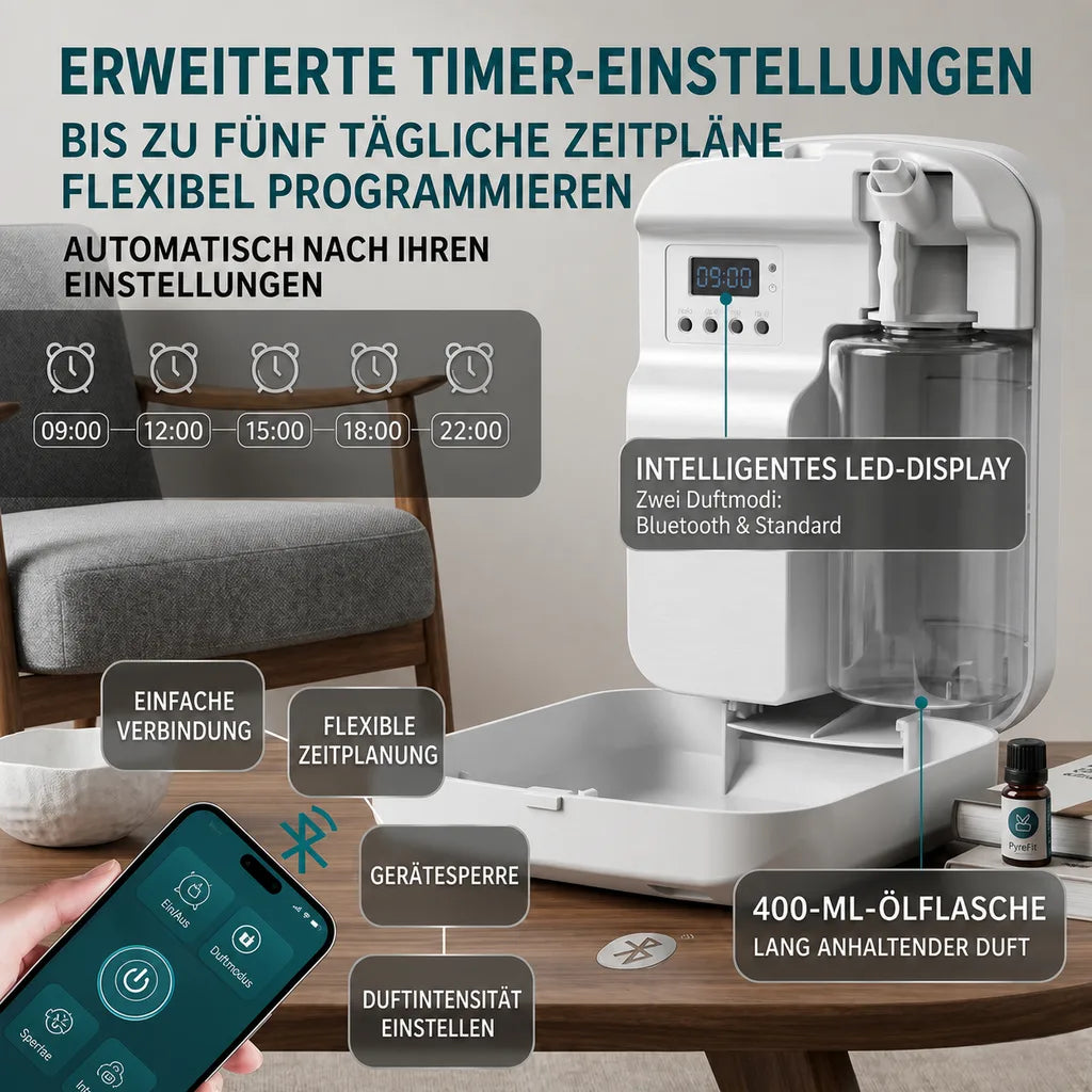 Kontrollierte Beduftung