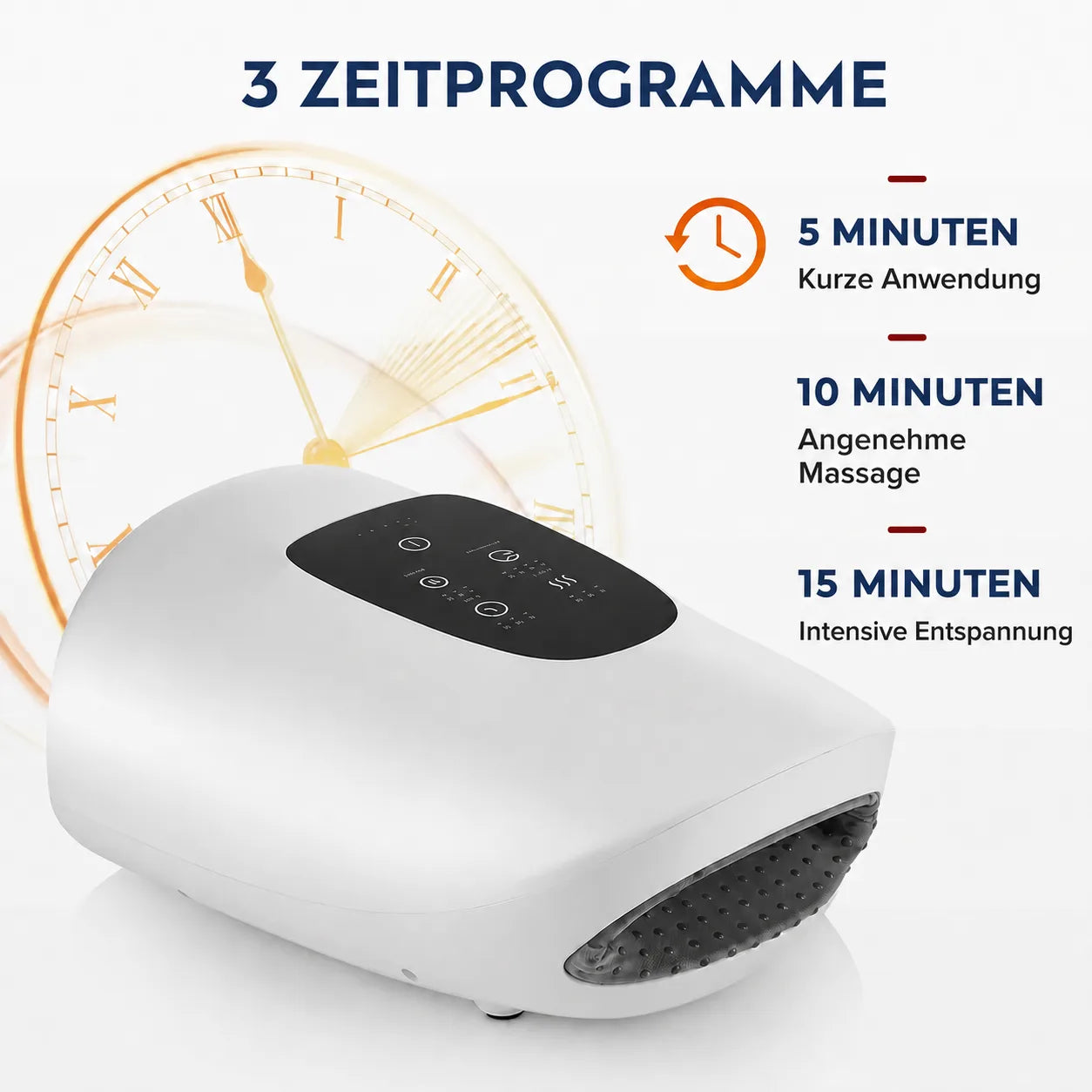 Einfach zu bedienende Wärmeeinstellungen