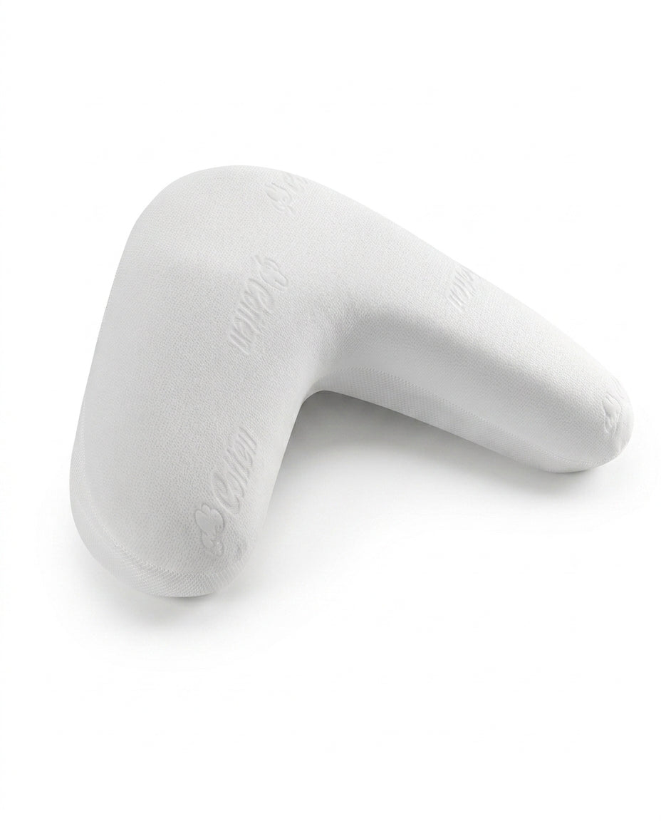Seitenschläferkissen aus Memory Foam – V-Form für Kopf, Nacken und Beine – Produktbild 1