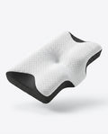 Memory-Foam-Kissen mit zwei Höhen – ergonomische Nackenstütze für erholsamen Schlaf – Produktbild 1