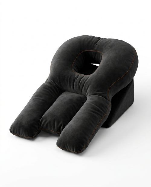 Bauchschläferkissen mit verstellbarer Füllung – Memory Foam für druckfreies Liegen – Produktbild 1