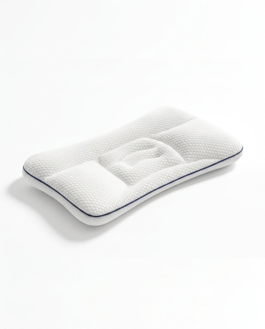Babykissen mit ergonomischer Kopfmulde – sanfte Stütze für Nickerchen und unterwegs – Produktbild 1