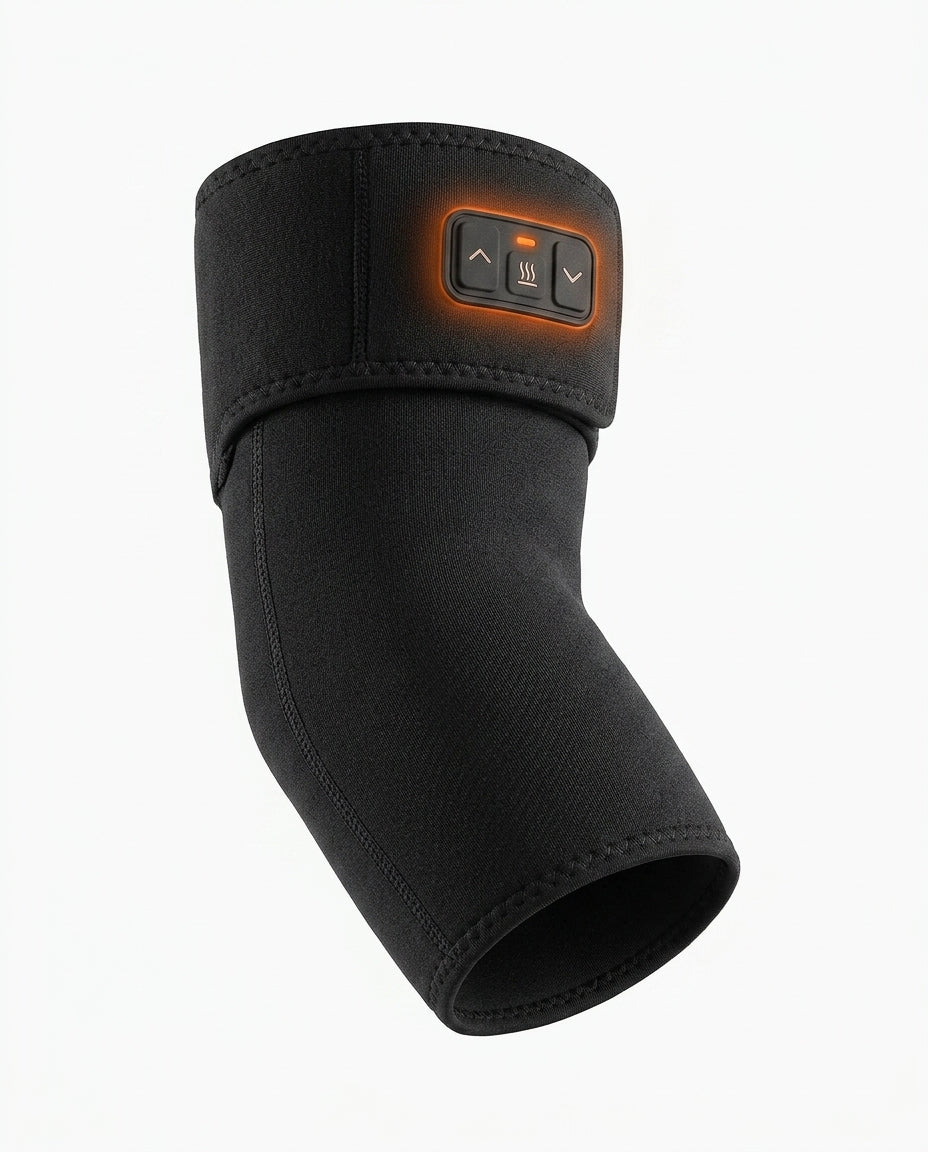 Ellenbogenbandage mit Wärme und Massage – einstellbar und kabellos – Produktbild 1