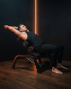 Rückentrainer mit verstellbarem Winkel – Dehnung und Core-Training zu Hause – Produktbild 2