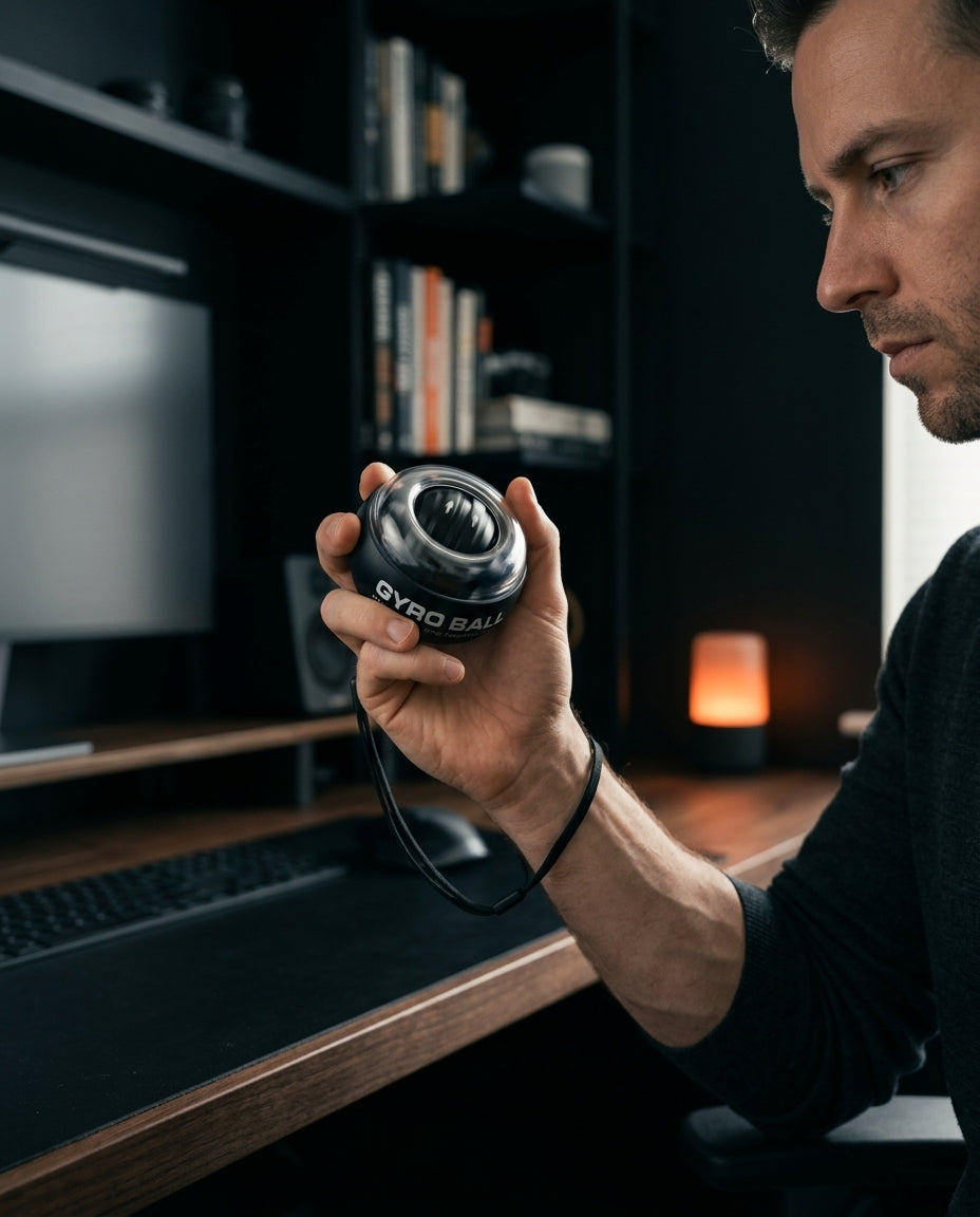 Handtrainer mit Kreiseltechnik – Griffkraft für Hand, Handgelenk und Unterarm – Produktbild 2