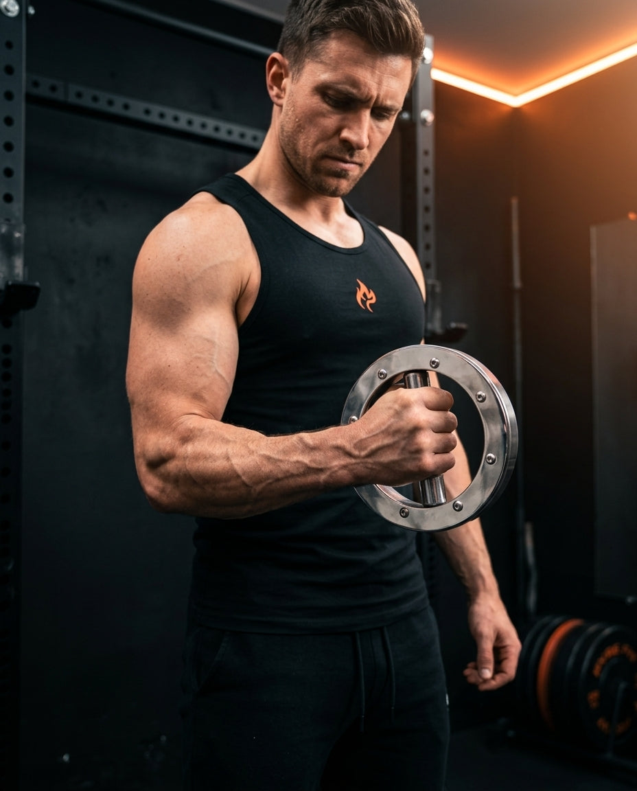Handtrainer mit einstellbarem Widerstand – Kraft für Handgelenk, Unterarm und Griff – Produktbild 2