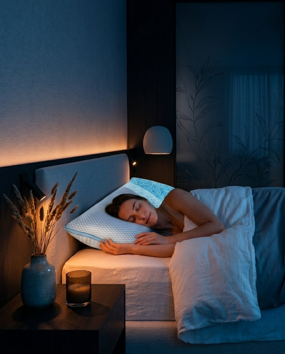 Memory-Foam-Kissen mit anpassbarer Füllung – individuelle Höhe für erholsamen Schlaf – Produktbild 2