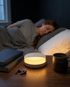White-Noise-Machine mit Nachtlicht – ruhiger Schlaf für Babys, Kinder und Erwachsene – Produktbild 3