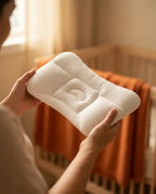 Babykissen mit ergonomischer Kopfmulde – sanfte Stütze für Nickerchen und unterwegs – Produktbild 3