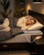 Heizdecke fürs Bett mit einstellbarer Wärme – vorwärmen für kalte Nächte – Produktbild 2