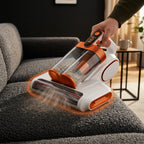 Milbensauger für Matratzen, Sofa und Polster – starke Saugkraft gegen Staub in Textilien – Produktbild 3