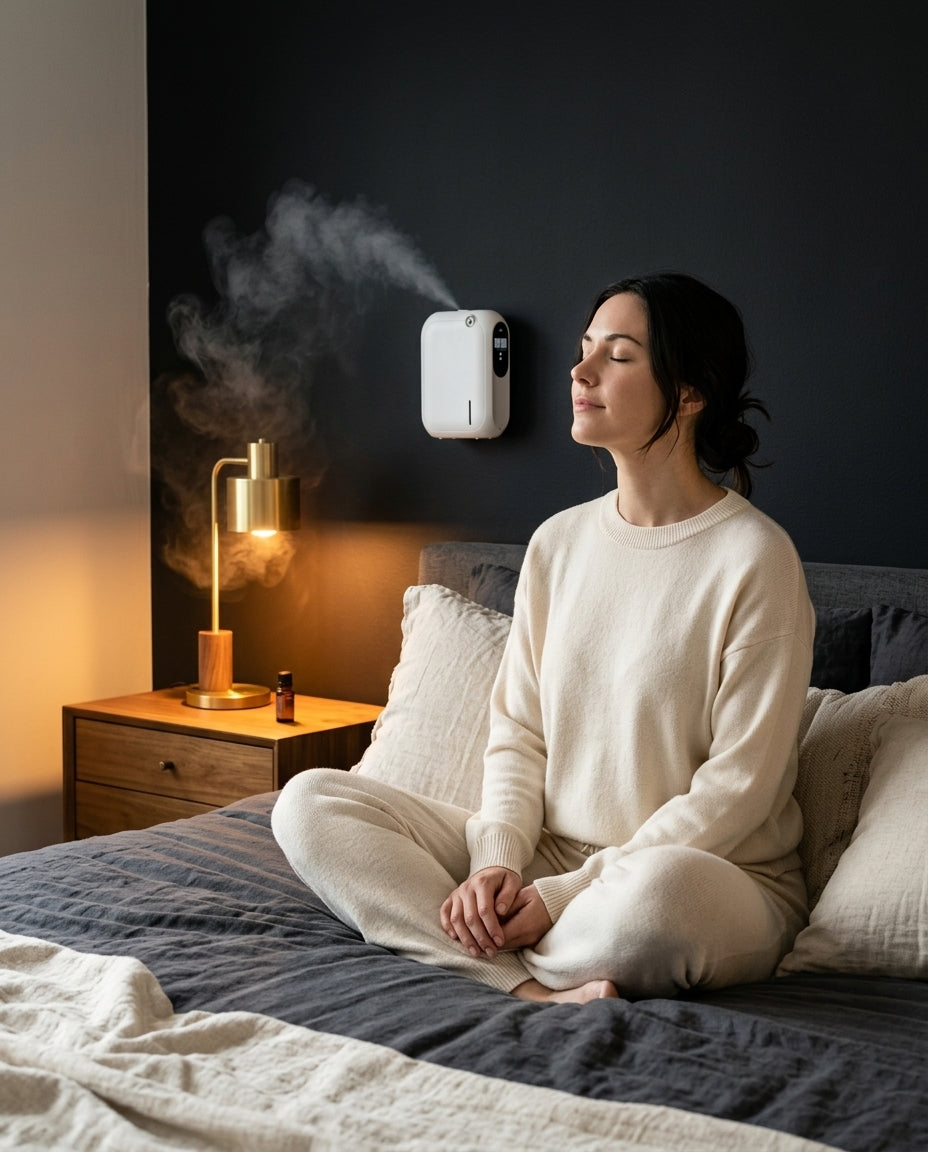 Aroma Diffuser mit App-Steuerung – feiner Nebel und sanftes Licht für ätherische Öle – Produktbild 3