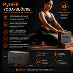 Yogablock aus EVA-Schaum im 2er-Set – Halt und Ausrichtung für Yoga und Pilates – Produktbild 3
