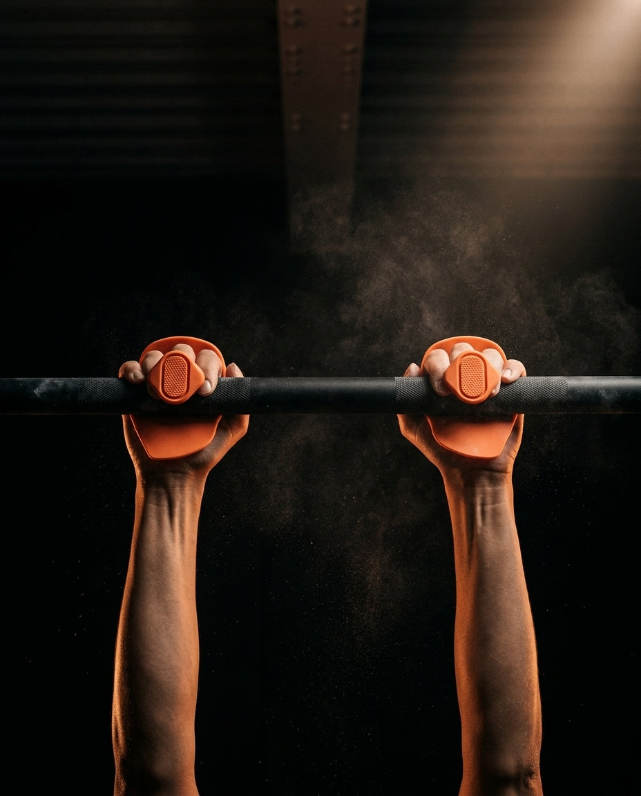 Griffpolster mit Anti-Rutsch-Oberfläche – sicherer Griff beim Krafttraining ohne Handschuhe – Produktbild 4
