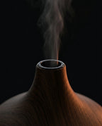 Aroma Diffuser mit Farblicht – Ultraschall-Vernebelung in Holzoptik für einen ruhigeren Raum – Produktbild 4