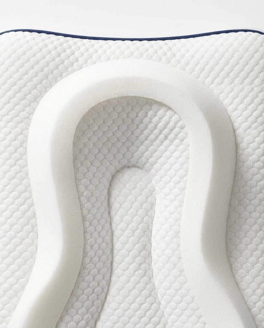 Babykissen mit ergonomischer Kopfmulde – sanfte Stütze für Nickerchen und unterwegs – Produktbild 5
