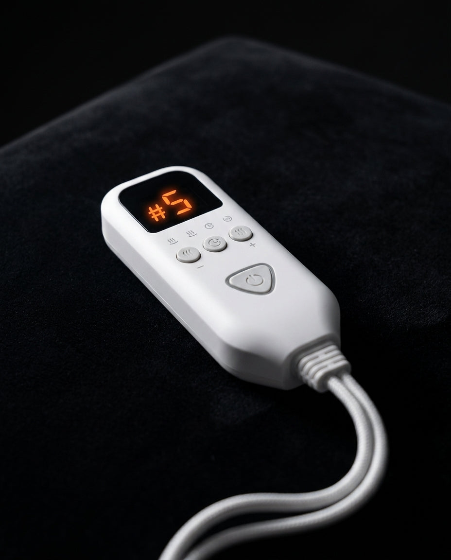 Heizdecke fürs Bett mit einstellbarer Wärme – vorwärmen für kalte Nächte – Produktbild 4