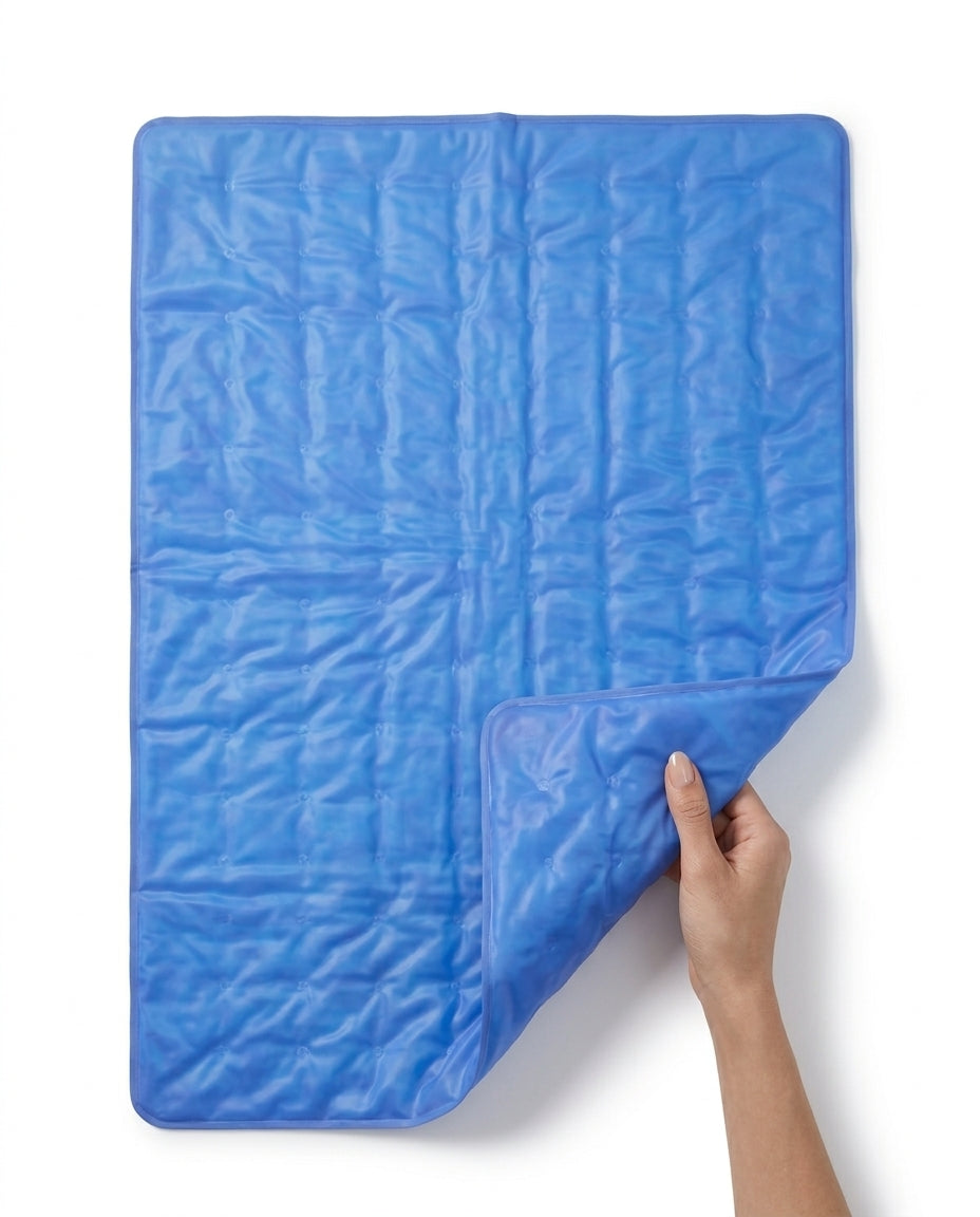 Kühlmatte fürs Bett mit Gel – bleibt kühl ohne Strom und Aufbau – Produktbild 6