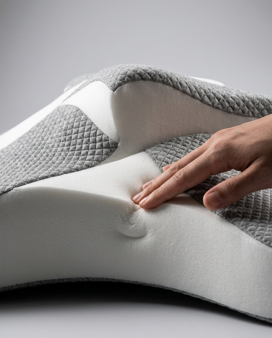 Keilkissen verstellbar mit Memory Foam – Rückenstütze zum Lesen und Beine hochlegen – Produktbild 6
