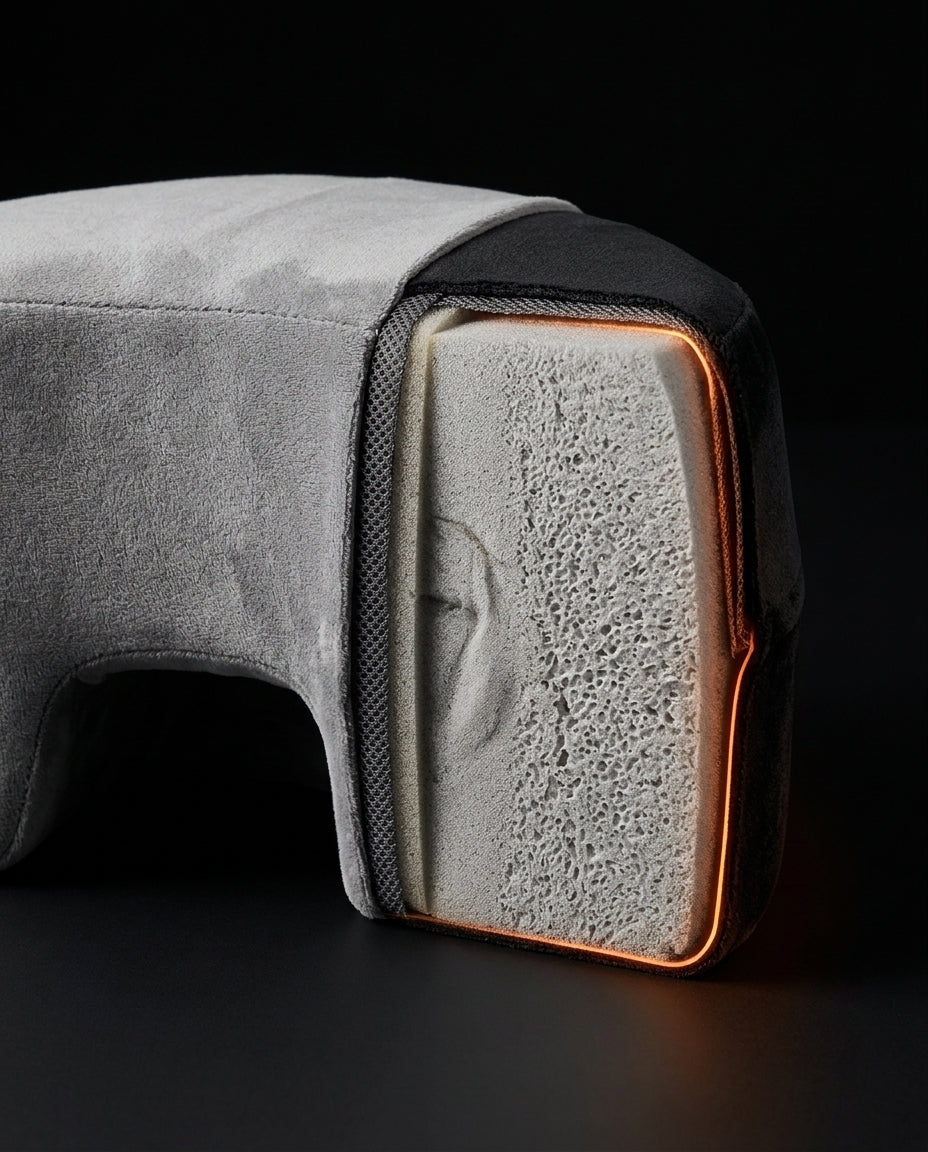 Bauchschläferkissen mit Brustauflage – ergonomische Stütze für die Bauchlage – Produktbild 5