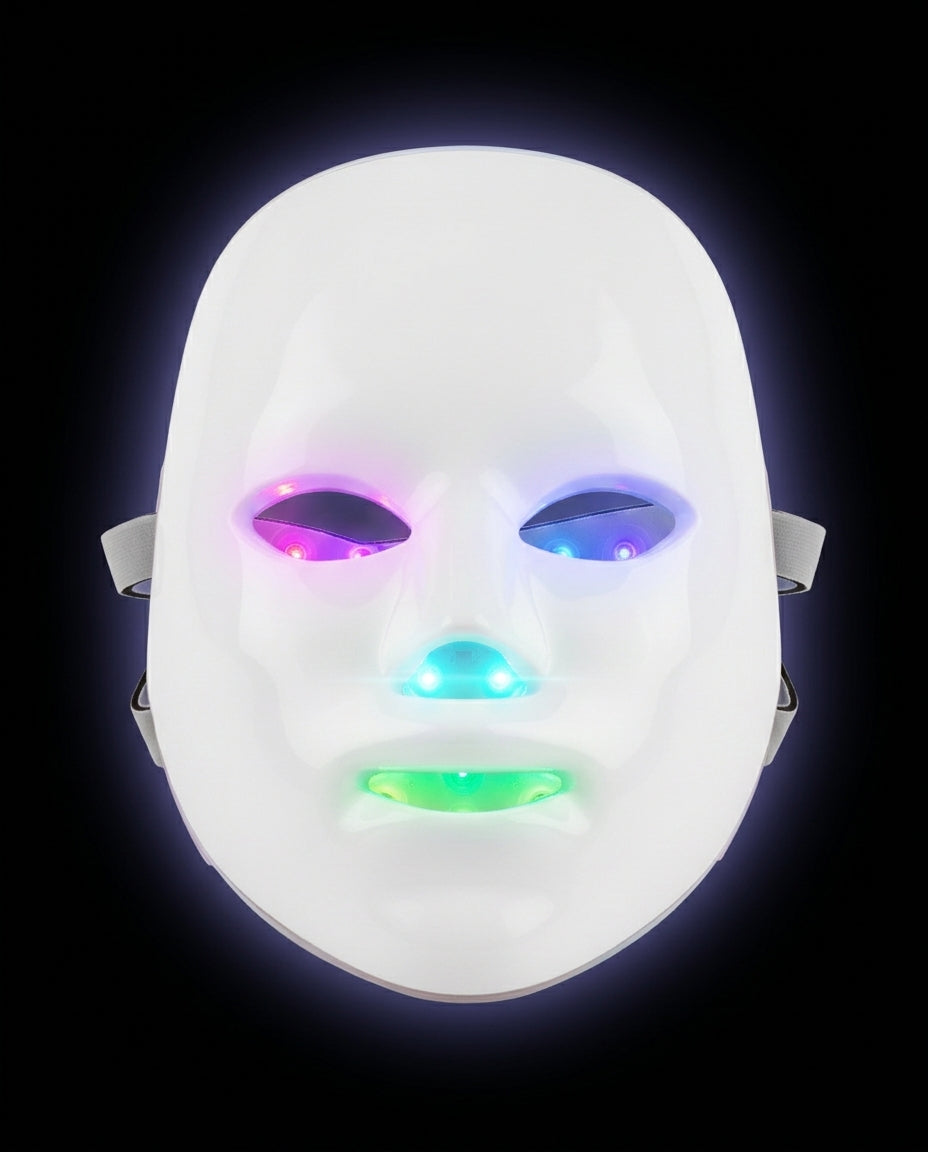 LED-Gesichtsmaske für zuhause – mehrere Lichtmodi für die ruhige Hautpflege am Abend – Produktbild 6