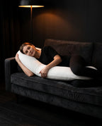Seitenschläferkissen aus Memory Foam – V-Form für Kopf, Nacken und Beine – Produktbild 8