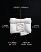 Babykissen mit ergonomischer Kopfmulde – sanfte Stütze für Nickerchen und unterwegs – Produktbild 8