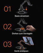 Tablet-Halterung fürs Auto und den Schreibtisch – stabil und freihändig – Produktbild 9