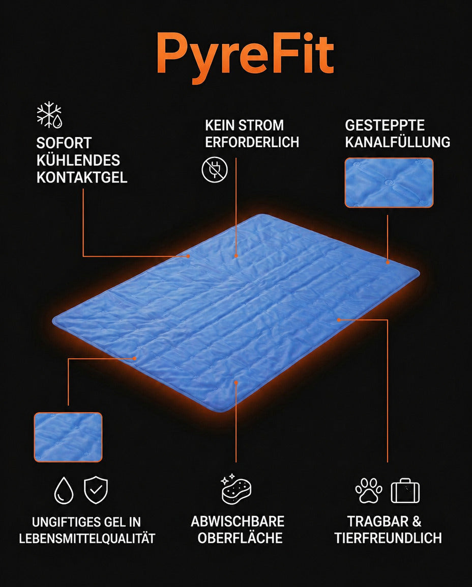 Kühlmatte fürs Bett mit Gel – bleibt kühl ohne Strom und Aufbau – Produktbild 9