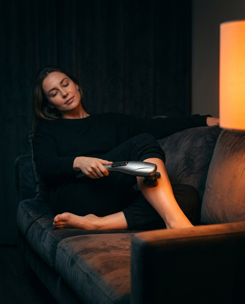Massagepistole mit Wechselaufsätzen – Tiefenmassage für Muskeln und Regeneration – Produktbild 9