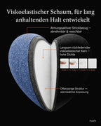Ergonomisches Kniekissen für Seitenschläfer – deutsche Produktansicht
