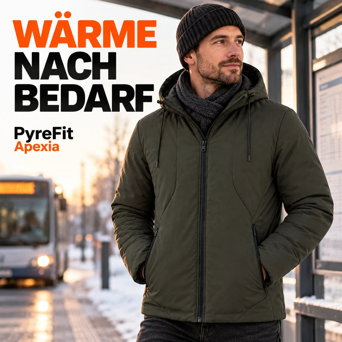 PyreFit Apexia – Busstation