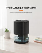 Mini-Luftentfeuchter mit 1-Liter-Wassertank – Schwarz – Produktansicht 7
