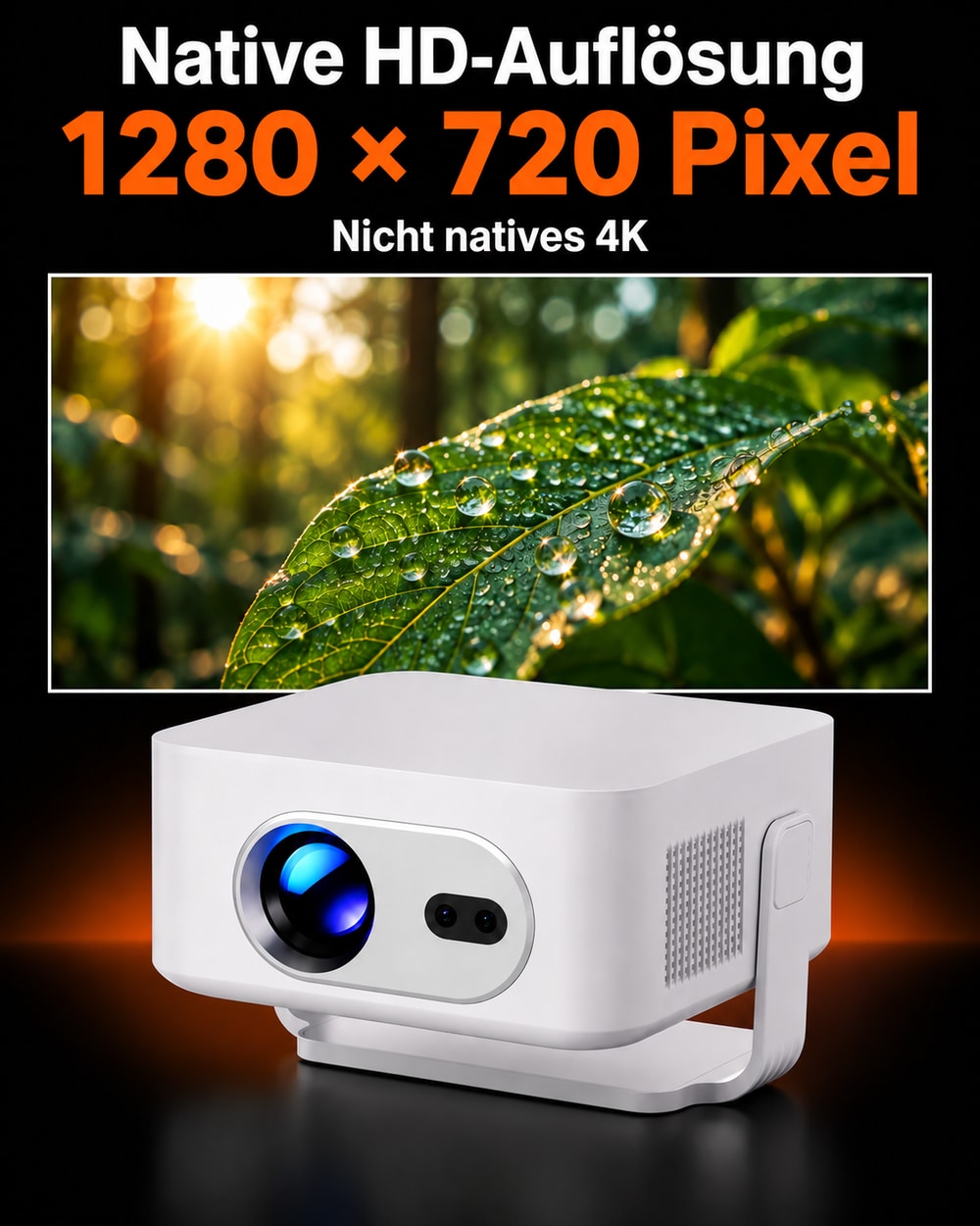 Mini-Beamer – Native HD-Auflösung