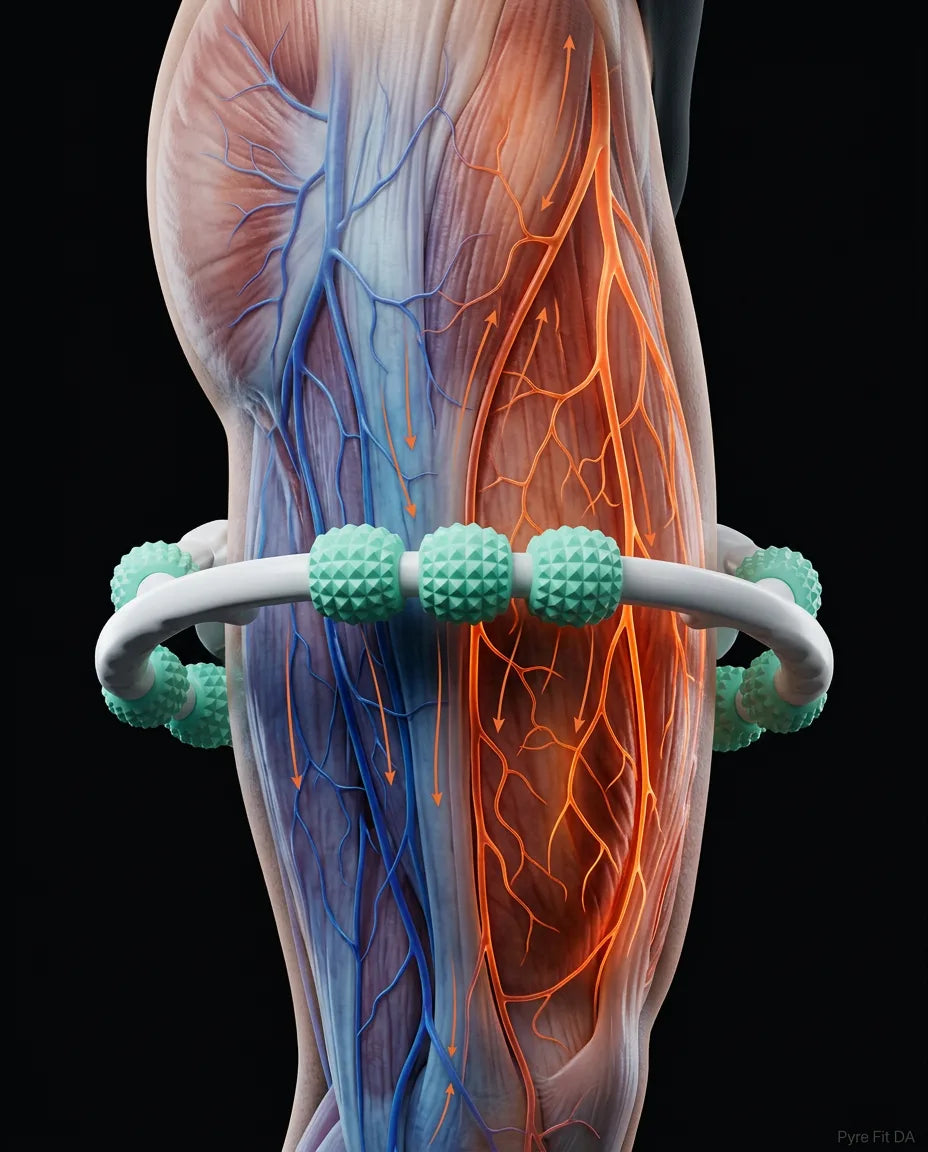 Massageroller zum Umschliessen – Rundum-Regeneration für Arme und Beine – Produktbild 12