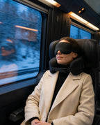 Reisekissen mit Rundum-Stütze und Schlafmaske – erholsam schlafen unterwegs – Produktbild 3