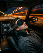 Reisekissen mit Rundum-Stütze und Schlafmaske – erholsam schlafen unterwegs – Produktbild 10