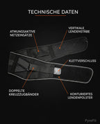 Rückenbandage mit Drehverschluss – einstellbare Stütze für Rücken und Taille im Alltag – Produktbild 8
