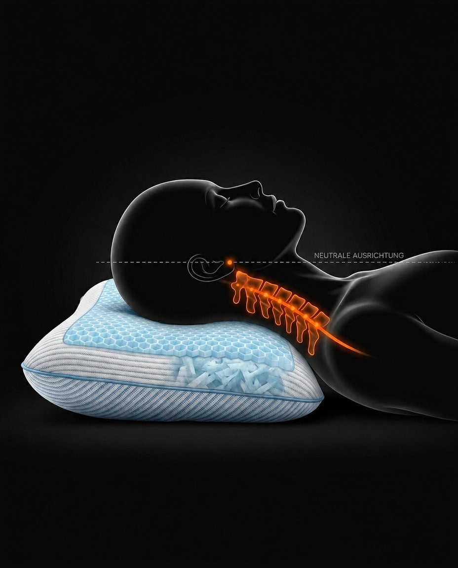 Memory-Foam-Kissen mit anpassbarer Füllung – individuelle Höhe für erholsamen Schlaf – Produktbild 12