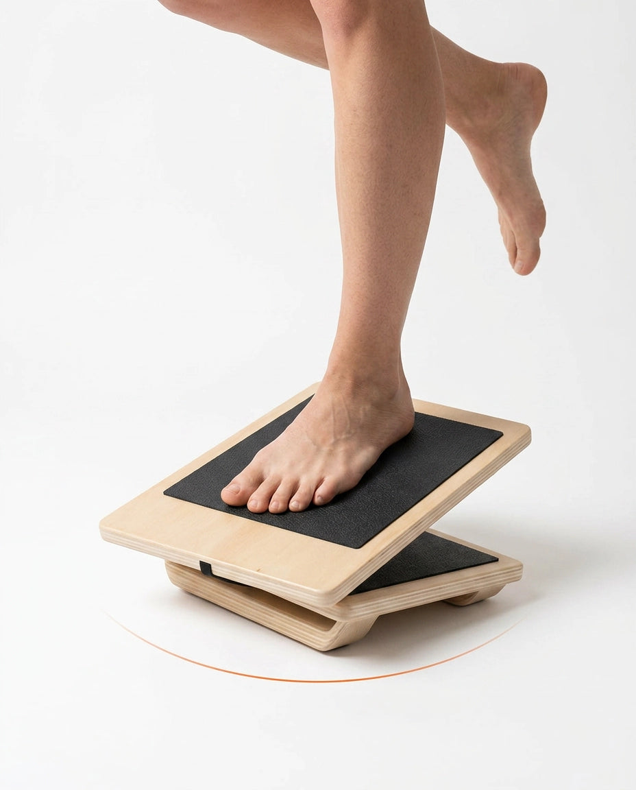 Balance Board aus Holz – Knöchel stärken und Gleichgewicht für Sport und Alltag trainieren – Produktbild 9