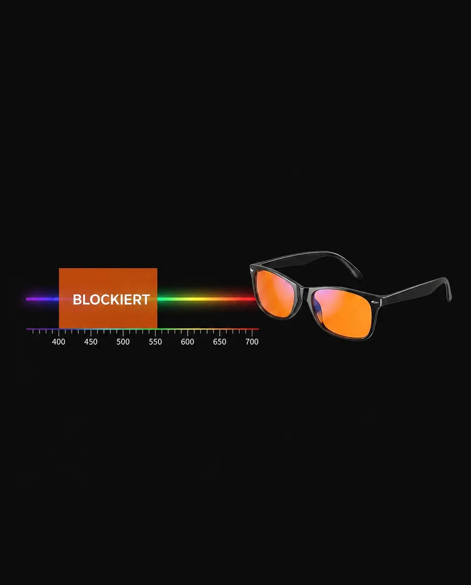 Blaulichtfilter-Brille für Gaming und Bildschirmarbeit – klarer Fokus, weniger Blendung – Produktbild 12