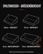 Keilkissen fürs Bett aus Memory-Schaum – sanfte Schräglage zum Lesen und Entspannen – Produktbild 7
