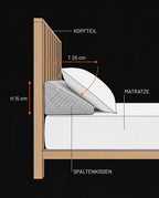 Keilkissen fürs Bett aus Memory-Schaum – sanfte Schräglage zum Lesen und Entspannen – Produktbild 11