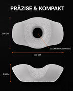 Seitenschläferkissen mit Ohraussparung – Memory Foam für druckfreie Ohren – Produktbild 7