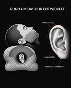 Seitenschläferkissen mit Ohraussparung – Memory Foam für druckfreie Ohren – Produktbild 13